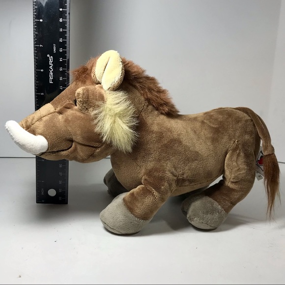 GANZ Webkinz Warthog Plush Toy Retired HM446  ~No Code~ - Picture 10 of 14